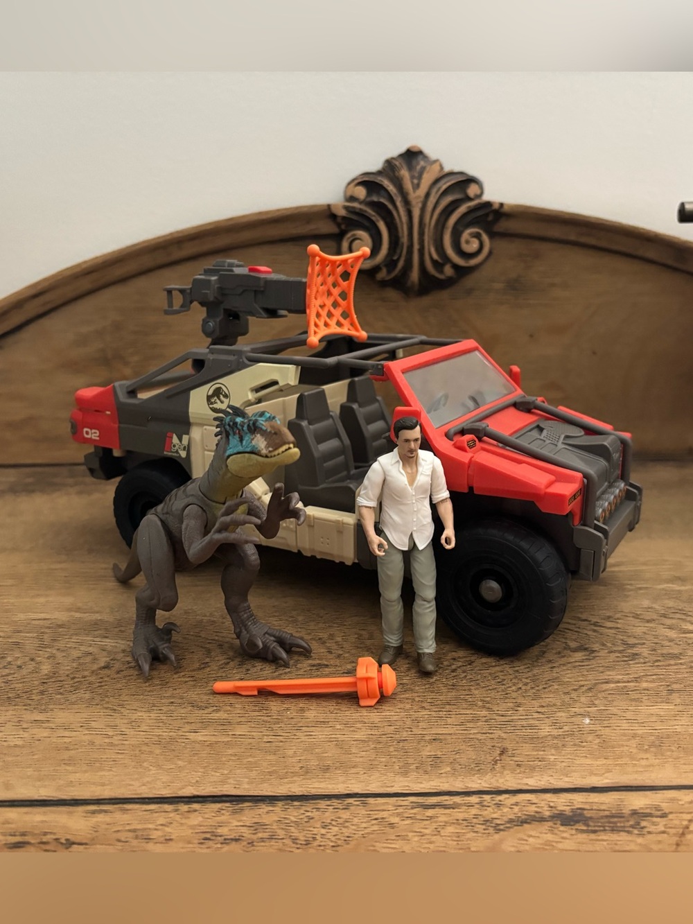 Jurassic World: Rebirth Launch 'N Battle Vehicle Set